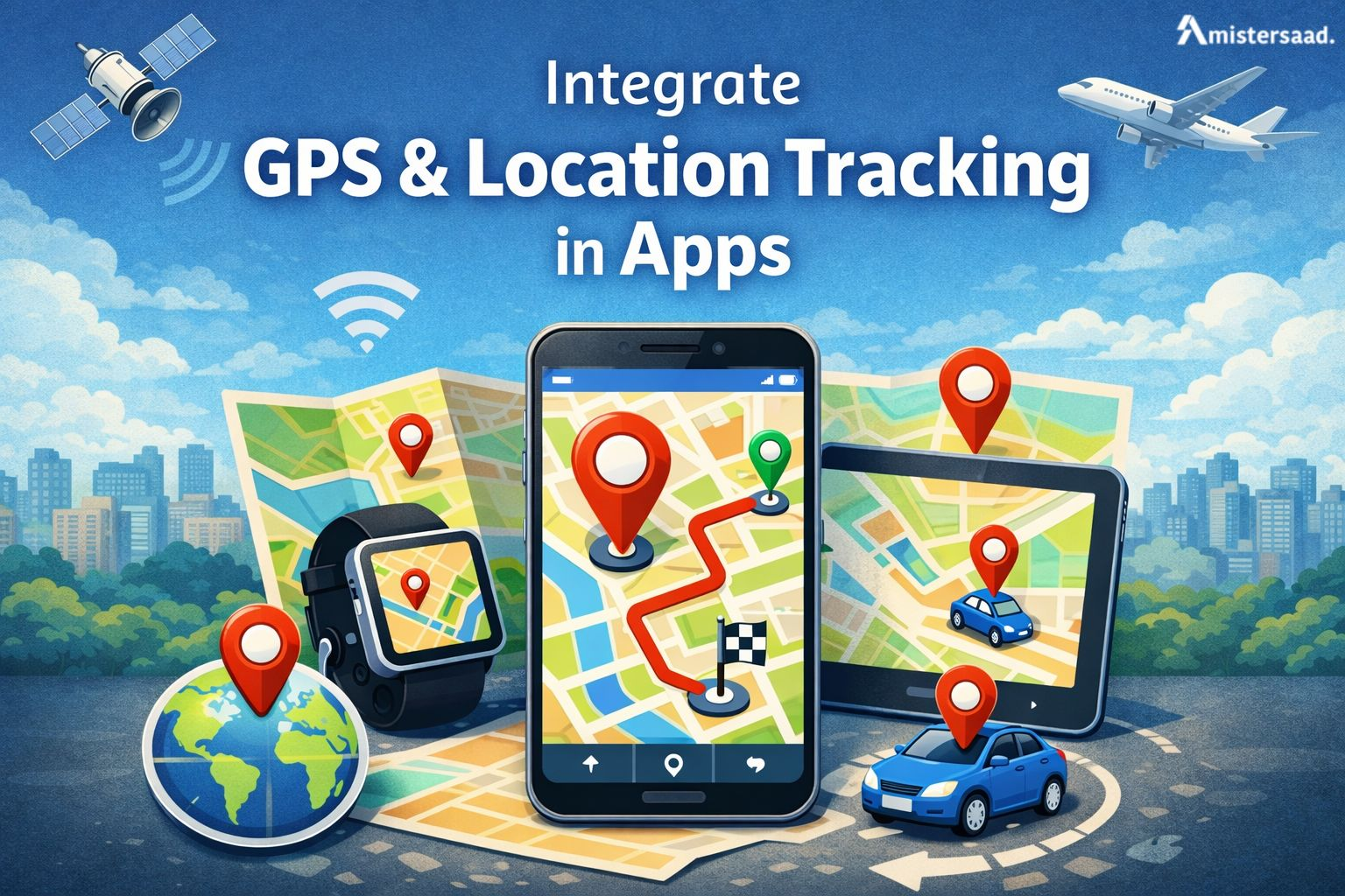 How to Integrate GPS & Location Tracking in Apps